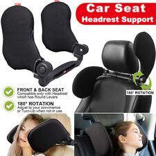 Car Headrest Pillow Seat Neck Head Support Adjustable For Travel Rest Sleep picture
