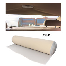 Headliner Foam Fabric for Car Interiors Beige Roof Lining Upholstery 48