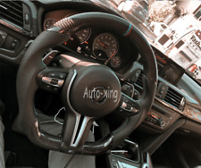 Carbon Fiber Flat Customized Steering Wheel for BMW M1 M2 M3 M4 F80 F30 F35 X6X5 picture