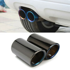Titanium Black Car Tail Exhaust Tip Pipes For BMW E90 E92 325 328i 3-Series picture