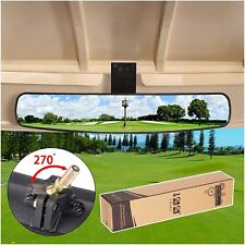 Golf Cart Mirror,Extra Wide Panoramic Rear View Mirrors For Ezgo Club Car Yamaha picture