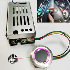 12V LED Fingerprint Control Module Switch Start & Lock For Car Door Ignition 1x picture