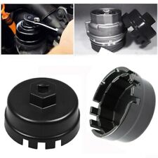 Oil Filter Cap Wrench Socket Cup Remover Tool 64mm 14Flutes For Toyota Lexus Hot picture