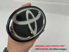 FITS TOYOTA COROLLA GRILLE FRONT EMBLEM 90975-02124 OEM 2019 2020 2021 2022 2023 picture