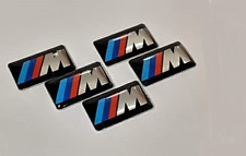 5pc BMW M tec wheel rim STICKER decal replace for M2 M3 M4 M5 M6 XM FM picture