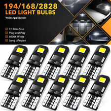 10X T10 LED Light Bulbs Parking/Maker/Dome/Map/Door/Courtesy/License Plate/Trunk picture