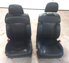 LEXUS GS300 GS350 FRONT DRIVER and PASSENGER SEATS PAIR HEATED COOLED BLACK picture