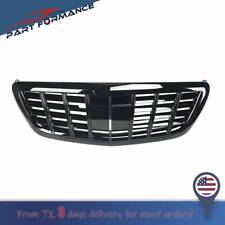All black Grill for 13-20 Mercedes Benz S-Class W222 S400 S500 with camera hole picture
