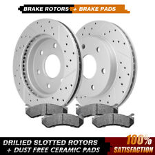 Front Rotors + Brake Pads for 1999 2000 - 2006 Chevy GMC Silverado Sierra 1500 picture