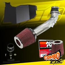 For 16-20 Honda Civic 2.0L Non-Turbo Polish Cold Air Intake + K&N Air Filter picture
