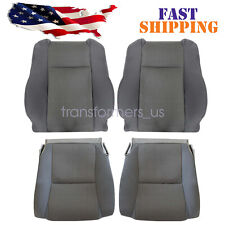 For 2009-2015 Toyota Tacoma Driver & Passenger Bottom & Top Cloth Seat Cover picture