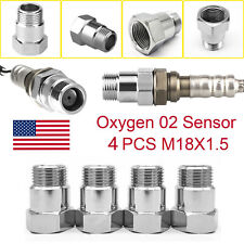 4PCS O2 Oxygen Sensor Extender Spacer Adapter M18x1.5 Cel Fix Check Engine Light picture