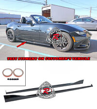 Fits 16-22 Mazda Miata MX5 ND ND2 ND3 MP Style Side Skirts Extensions (ABS) picture