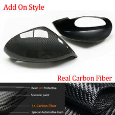 For Porsche 911 Turbo GT3 GT4 Add On Pair Carbon Fiber Car Mirror Covers Cap SD picture