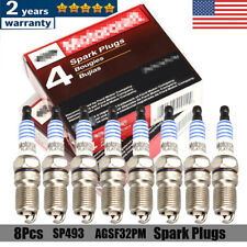 8Pcs SPARK PLUGS For Ford Motorcraft 4.6L 5.4L V8 New SP493 Platinum AGSF32PM picture