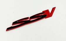 Chevy SS Commodore G8 Holden SSV Rear Trunk Lid Badge Emblem VE VF Red Black picture