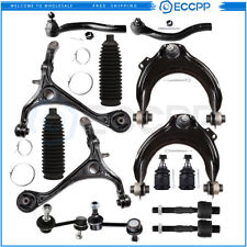 14x Fits 2003-2007 Honda Accord Front Lower Upper Control Arms Tie Rod End Kit picture