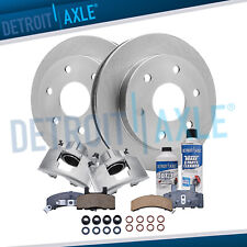 Front Disc Rotors Brake Calipers Brake Pads for Chevy K1500 K2500 Tahoe Yukon picture
