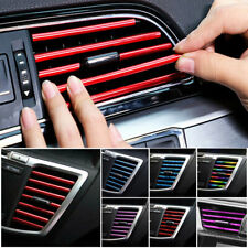 10pcs 20cm Car Air Conditioner Outlet Decoration Strips Car Interior Accessories picture