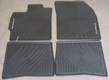 Toyota Prius 2012 - 2015 Black All Weather Rubber Floor Mats - OEM NEW picture
