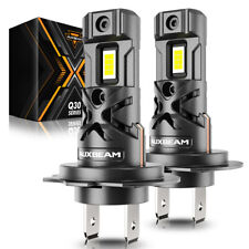 AUXBEAM Q30 H7 LED Headlight High/Low Beam Bulbs 110W 24000LM Bright White 6500K picture