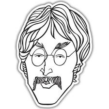 The Beatles John Lennon Vinyl Car Sticker Decal 5