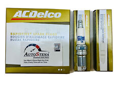 Genuine GM ACDelco RAPIDFIRE Platinum Spark Plugs #14 Set Of 6 19308033 picture