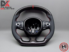 Aston Martin DB11 DBS Vantage Perforated Red Ring Carbon Steering Wheel v1 picture
