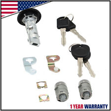 New Ignition Lock Cylinder & Keys for CHEVROLET GMC Silverado Tahoe W/CLIPS picture