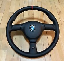 BMW e28 e30 e32 e34 M3 M5 m-tech 2 NAPA leather steering wheel m stitch picture