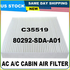 CABIN AIR FILTER For Honda ACCORD CIVIC CRV Acura MDX RDX RL TL TSX C35519 US picture