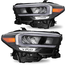 For 2020 2021 2022 2023 Toyota Tacoma TRD PRO Full LED Headlights Assembly Pair picture