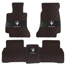 For Maserati Car Floor Mats Accessories Interior Leather Waterproof Anti-Slip picture