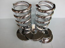 Lowrider Hydraulics 3 ton coil springs precut deep cup donuts chrome kit picture