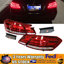 LED Tail Lights For Mercedes Benz E-CLASS W212 2010 2011 2012 2013 4 Door Sedan picture