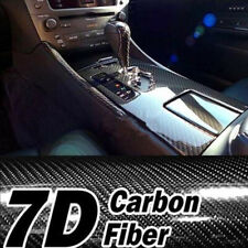 7D Accessories Carbon Fiber Car Glossy Vinyl Film Auto Interior Wrap Stickers picture