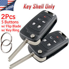 2X for Buick LaCrosse Key Fob Case Cover 2010 2011 2012 2013 2014 2015 2016 2017 picture