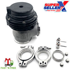 MVS 38mm External Turbo Wastegate Black - Fits Tial Springs & Flange - 22PSI USA picture