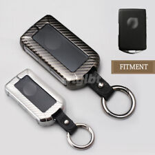 Carbon Texture Metal Remote Key Cover Case Fob For Volvo XC90 S60 S90 V40 V90 picture