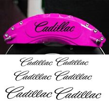 6 Cadillac Escalade CTS V Brake Caliper High Temp Sticker Decal Vinyl  picture