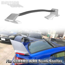 Matte Black Fit For Subaru WRX STI 4D Sedan VIZIV P Type Trunk Spoiler 15-21 picture