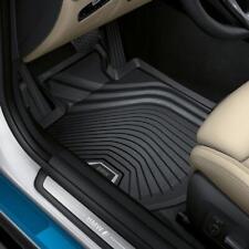 BMW I4 BLACK OEM ALL WEATHER MATS FRONT AND REAR 4 PIECES picture