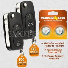2 for Audi A4 A6 A8 S4 S6 S8 TT Quattro Cabriolet Keyless Remote Car Key Fob picture