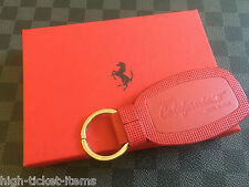 Genuine Ferrari California T Keyring in Red Genuine Leather Made in Italy  picture