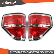 Labwork Rear Tail Lights For 2009-2014 Ford F150 F-150 Brake Lamps Left+Right picture
