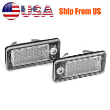 LED License Plate Lights Replacement for Audi A3 A4 S4 A6 A8  Quattro Canbus US picture