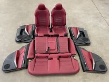 14 15 16 Lexus IS250 IS350 F Sport Red Seats Door Panel Set Interior 1390 OEM picture