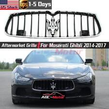 For Maserati Ghibli SQ4 Front Radiator Chrome Black Original Grill 2014 - 2017 picture