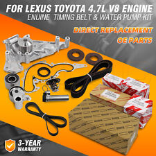 Genuine Timing Belt Water Pump Kit fit For Toyota Lexus 4Runner Sequoia V8 4.7L  picture