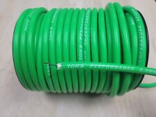 Ton's 8mm Hot Lime silicone SUPPRESSION CORE SPIRAL WOUND  SPARK PLUG WIRE foot picture